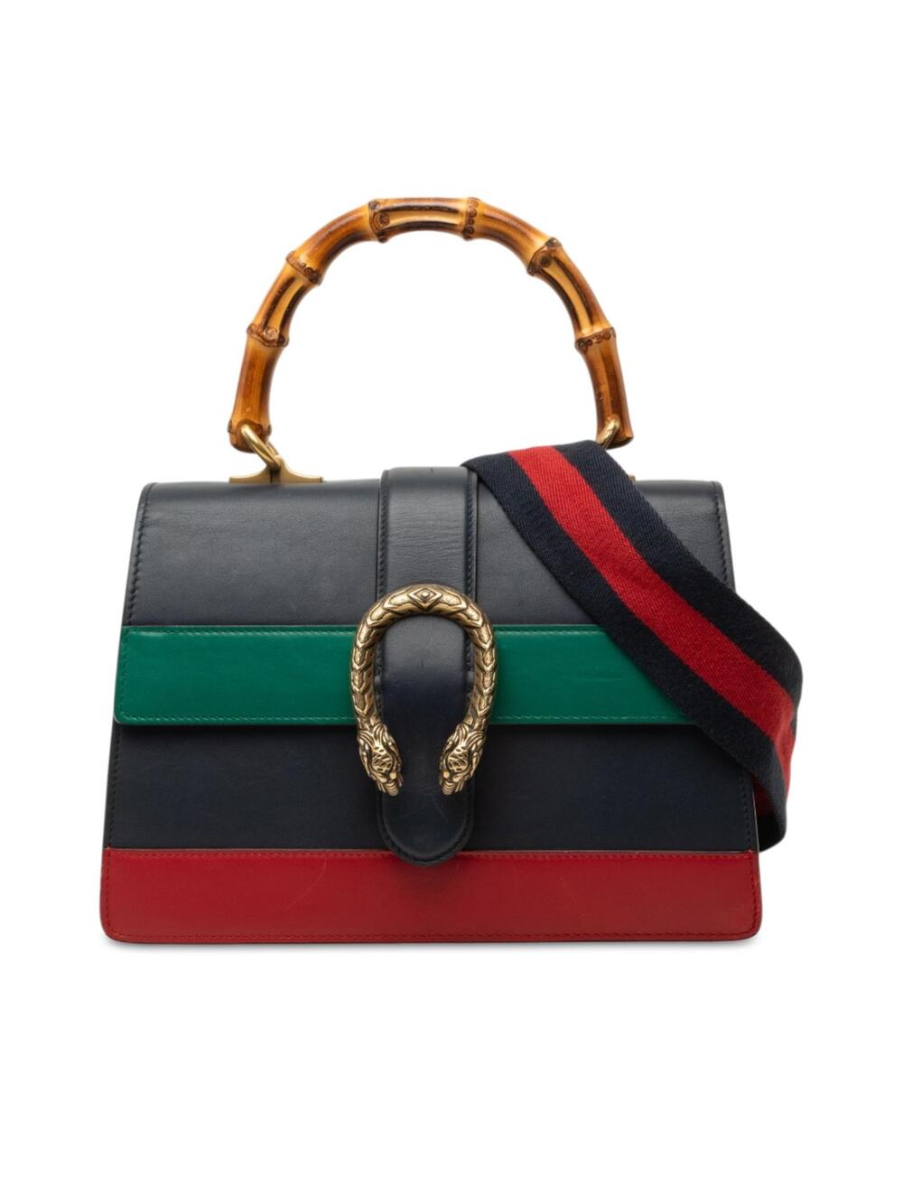 Gucci Medium Calfskin Bamboo Dionysus #352174G88B